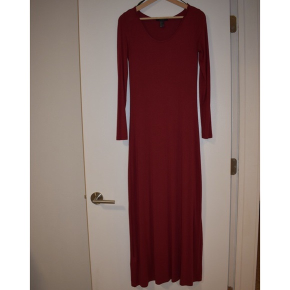 Forever21 Long Sleeved Maxi Dress - Picture 1 of 5
